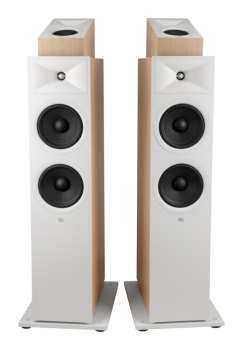 Audiotechnika JBL Stage 280F - 2,5-pásmové Podlahové Reprosoustavy, 125 W Rms, 2 X 8" - Bílá