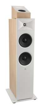 Audiotechnika JBL Stage 280F - 2,5-pásmové Podlahové Reprosoustavy, 125 W Rms, 2 X 8" - Bílá