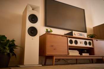 Audiotechnika JBL Stage 280F - 2,5-pásmové Podlahové Reprosoustavy, 125 W Rms, 2 X 8" - Bílá
