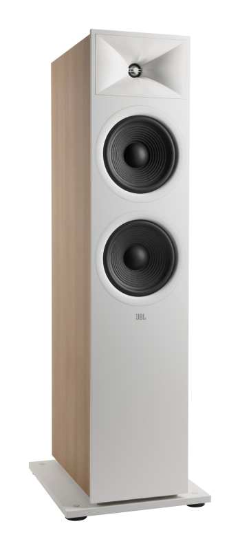 Audiotechnika JBL Stage 280F - 2,5-pásmové Podlahové Reprosoustavy, 125 W Rms, 2 X 8" - Bílá