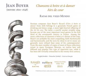 CD Ratas del viejo Mundo: Chansons A Boire Et A Danser - Airs de Cour 