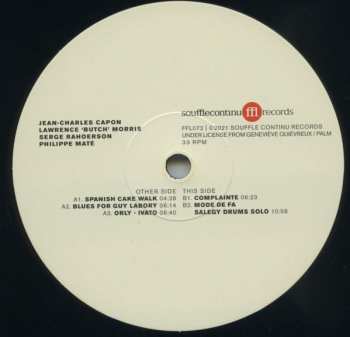 LP Jean-Charles Capon: Jean-Charles Capon - Philippe Maté - Lawrence "Butch" Morris - Serge Rahoerson 