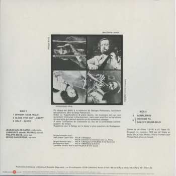LP Jean-Charles Capon: Jean-Charles Capon - Philippe Maté - Lawrence "Butch" Morris - Serge Rahoerson 