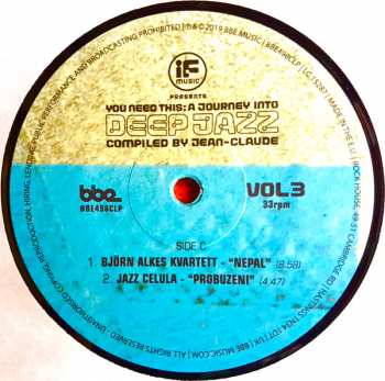 3LP Jean-Claude Thompson: If Music Presents You Need This: A Journey Into Deep Jazz Vol 3 