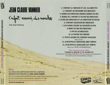 CD Jean-Claude Vannier: L'Enfant Assassin Des Mouches