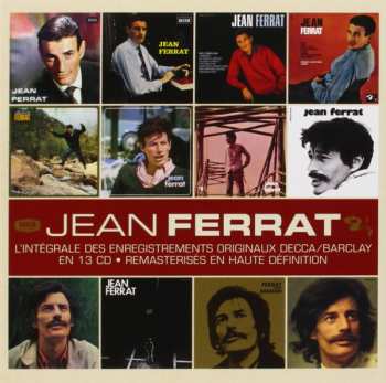13CD/Box Set Jean Ferrat: L'intégrale Des Enregistrements Originaux Decca/Barclay