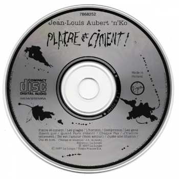 CD Jean-Louis Aubert And Ko.: Plâtre Et Ciment !