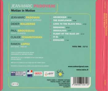 CD Jean-Marc Padovani: Motian In Motion
