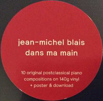 LP Jean-Michel Blais: Dans Ma Main