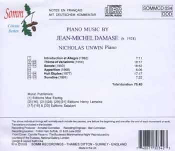 CD Jean-Michel Damase: Piano Music