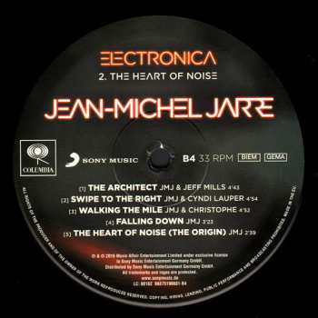 2LP Jean-Michel Jarre: Electronica 2 - The Heart Of Noise