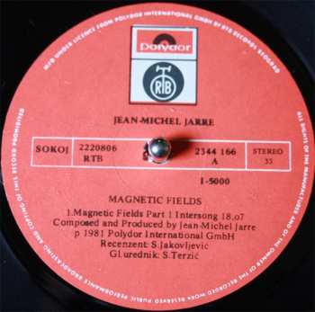 LP Jean-Michel Jarre: Magnetic Fields