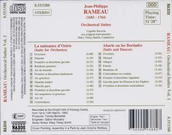 CD Jean-Philippe Rameau: La Naissance D'Osiris (Suite For Orchestra) / Abaris Ou Les Boréades (Suite And Dances)