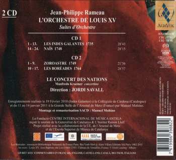 2SACD Jean-Philippe Rameau: L'Orchestre De Louis XV (Suites D'Orchestre)