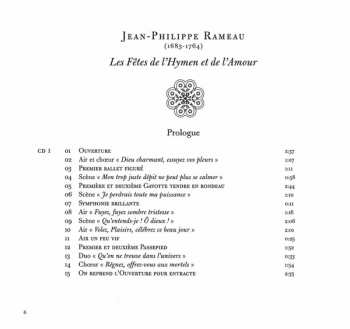 2CD Jean-Philippe Rameau: Les Fêtes De L'Hymen Et De L'Amour