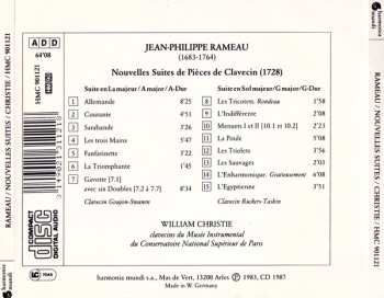 CD William Christie: Nouvelles Suites  de Pièces de Clavecin (1728)