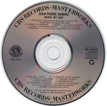 CD Jean-Pierre Rampal: Music, My Love