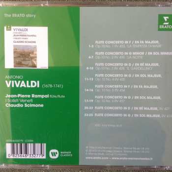 CD Jean-Pierre Rampal: Vivaldi Flute Concertos - Il Cardellino , La Notte , La Tempesta Di Mare