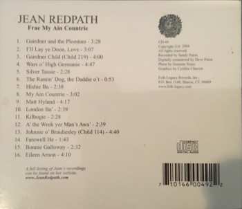 CD Jean Redpath: Frae My Ain Countrie