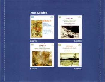 CD Jean Sibelius: Kuolema - King Christian II - Overture In A Minor - Two Songs From Twelfth Night 
