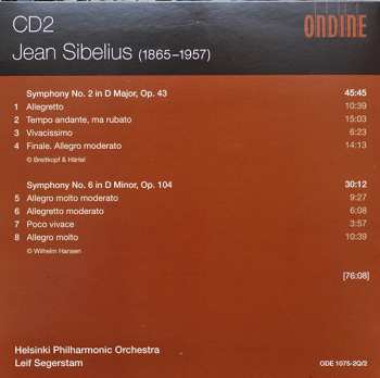 4CD/Box Set Jean Sibelius: Sibelius Complete Symphonies • Violin Concerto • Finlandia