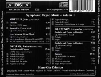 CD Antonín Dvořák: Symphonic Organ Music, Vol.1