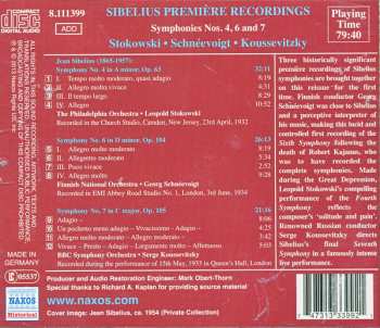 CD Leopold Stokowski: Symphonies Nos. 4, 6 And 7
