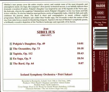 CD Jean Sibelius: Tone Poems - Tapiola - En Saga - The Occeanides