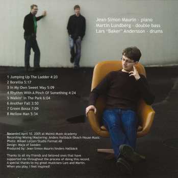 CD Jean-Simon Maurin Trio: Rhythm With A Pinch Of Something