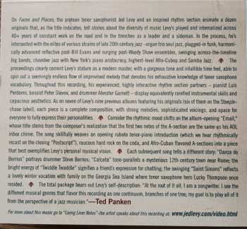 CD Jed Levy: Faces And Places