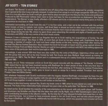 CD Jef Scott: Ten Stories