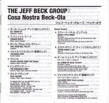 CD Jeff Beck Group: Beck-Ola LTD