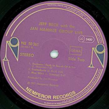 LP Jeff Beck: Live