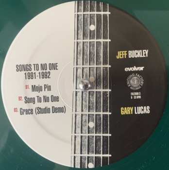 2LP Jeff Buckley: Songs To No One 1991-1992 CLR