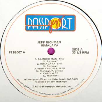 LP Jeff Richman: Himalaya