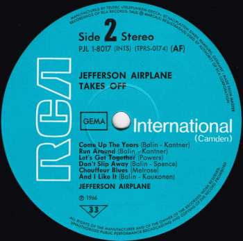 LP Jefferson Airplane: Jefferson Airplane Takes Off