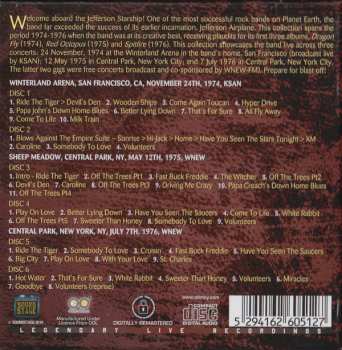 6CD/Box Set Jefferson Starship: 70's Broadcast Collection