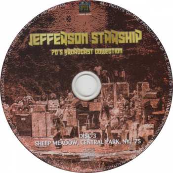 6CD/Box Set Jefferson Starship: 70's Broadcast Collection