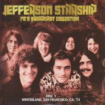 6CD/Box Set Jefferson Starship: 70's Broadcast Collection