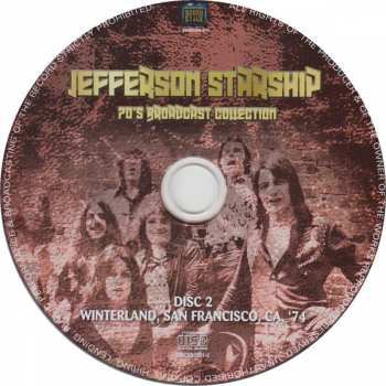 6CD/Box Set Jefferson Starship: 70's Broadcast Collection
