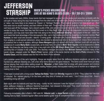 3CD Jefferson Starship: Live At BB King's Club, New York, 2000