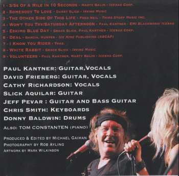 CD Jefferson Starship: Performing "Jefferson Airplane @ Woodstock" Del Mar Fairgrounds, Del Mar, CA June 12, 2009