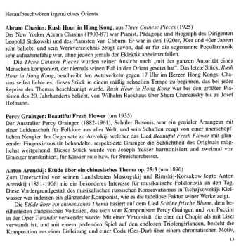 CD Jenny Lin: Chinoiserie