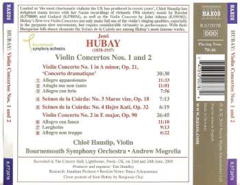 CD Bournemouth Symphony Orchestra: Violin Concertos Nos. 1 And 2 (Scènes De La Csárda Nos. 3 And 4)
