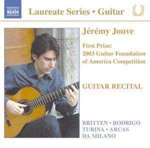 CD Jérémy Jouve: Guitar Recital