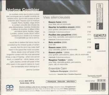 CD Ensemble Cairn: Vies Silencieuses