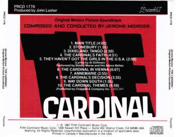 CD Jerome Moross: The Cardinal (Original Motion Picture Soundtrack)