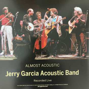 2LP Jerry Garcia Acoustic Band: Almost Acoustic