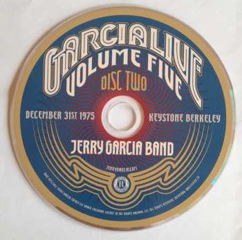 2CD The Jerry Garcia Band: GarciaLive Volume Five (December 31st 1975 Keystone Berkeley)