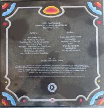 5LP/Box Set The Jerry Garcia Band: Pure Jerry: Hampton Coliseum Hampton, VA November 9, 1991 LTD